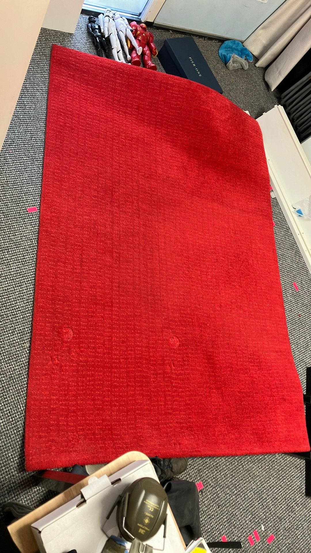 Vloerkleed Langsted IKEA, Ophalen, Gebruikt, 100 tot 150 cm, 150 tot 200 cm