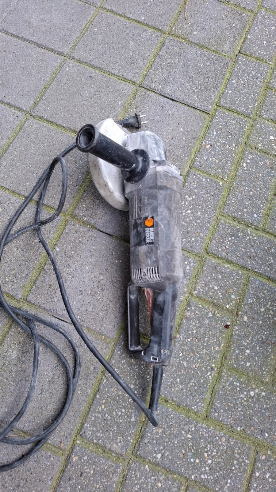 slijptol black&denker, Doe-het-zelf en Verbouw, Ophalen, Minder dan 700 watt, Haakse handslijpmachine