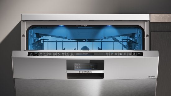 Siemens vaatwasser SN27TI02CE - iQ700 - Vrijstaand, Minder dan 85 cm, BSH Huishoudapparaten, 60 cm of meer, Minder dan 10 liter