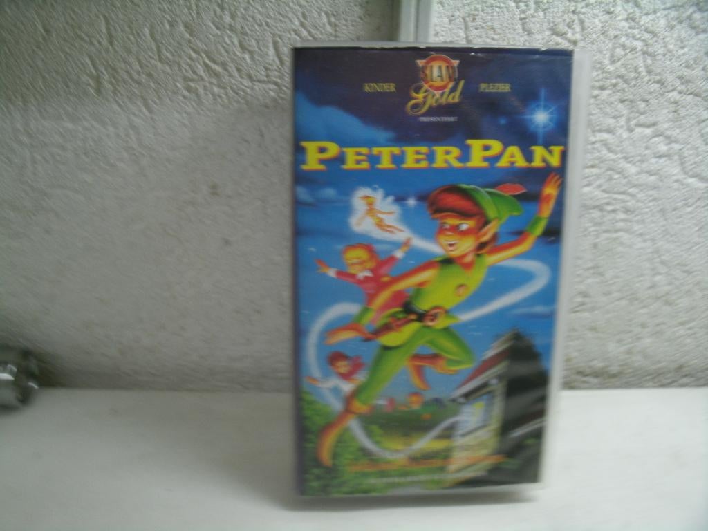 vhs 195a peter pan slam gold ned gespr, Cd's en Dvd's, VHS | Kinderen en Jeugd, Alle leeftijden, Ophalen of Verzenden, Gebruikt