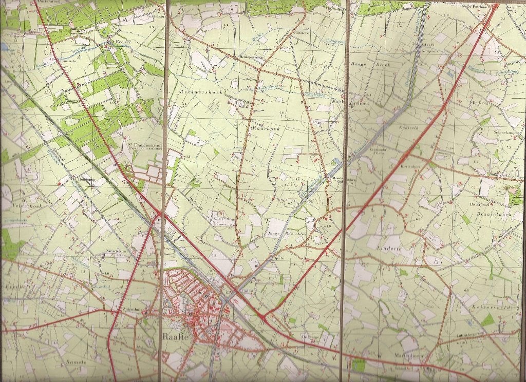 Raalte No. 27 F Topografische Kaart 1965
