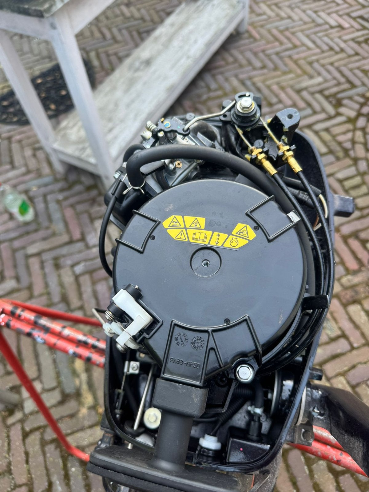 Foto 5 van Tohatsu 5 PK 4-takt Buitenboordmotor - 2018 - Zeer nette sta
