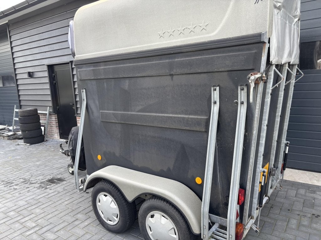 Paardenttailer ponytrailer Veetrailer aluminium bodem 2007, Gebruikt