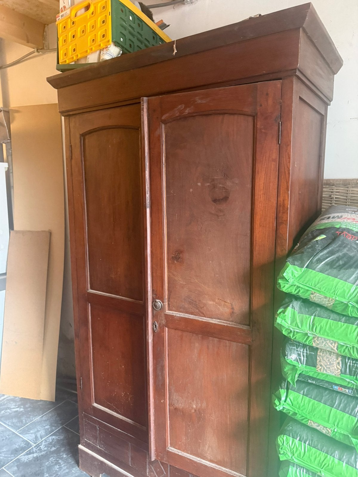 Teak houten kast, Ophalen of Verzenden