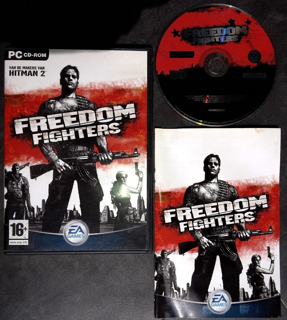 PC Game - Freedom Fighters - Action Shooter, Spelcomputers en Games, Games | Pc, Shooter, 1 speler, Ophalen of Verzenden, Zo goed als nieuw