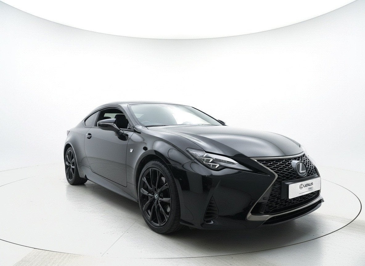 Lexus RC 300h F Sport Line | Carplay | Stoelverwarming & Koe, Auto's, Automaat, Achterwielaandrijving, Gebruikt, 4 stoelen
