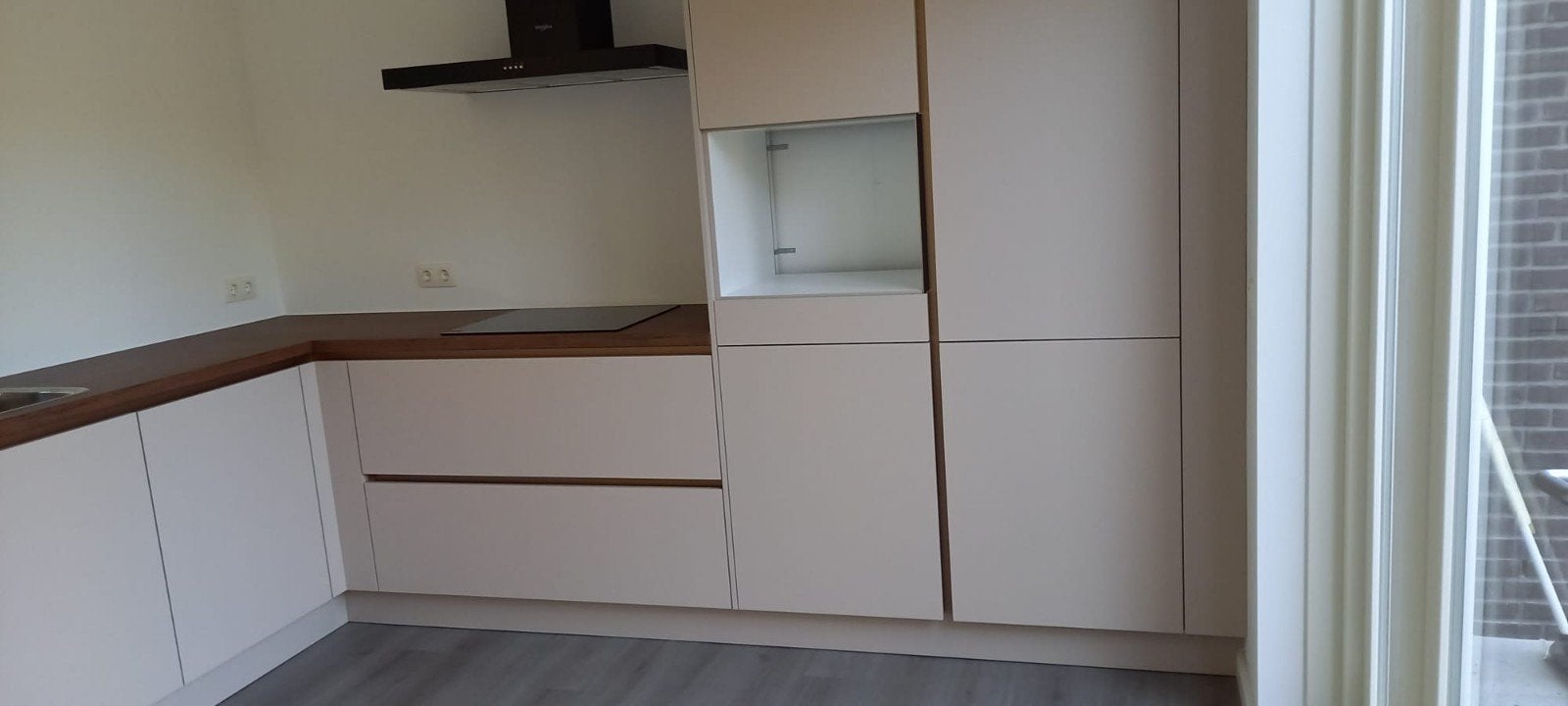 complete hoek keuken NOOIT GEBRUIKT,NIEUWE KEUKEN!, Ophalen, Zo goed als nieuw
