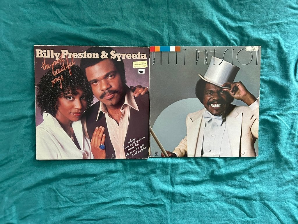 2 LP's Billy Preston (ook per stuk te koop), Cd's en Dvd's, Vinyl | R&B en Soul, LP, Gebruikt, Ophalen of Verzenden, 12 inch