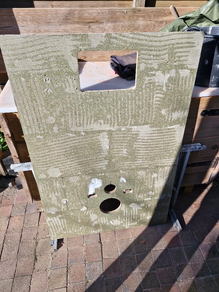 Achterwand hangend toilet, Ophalen, Zo goed als nieuw, Overige typen