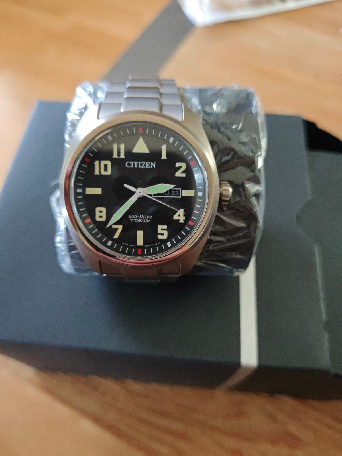 Citizen BM8560-88e, Ophalen of Verzenden, Zo goed als nieuw, Staal, Citizen
