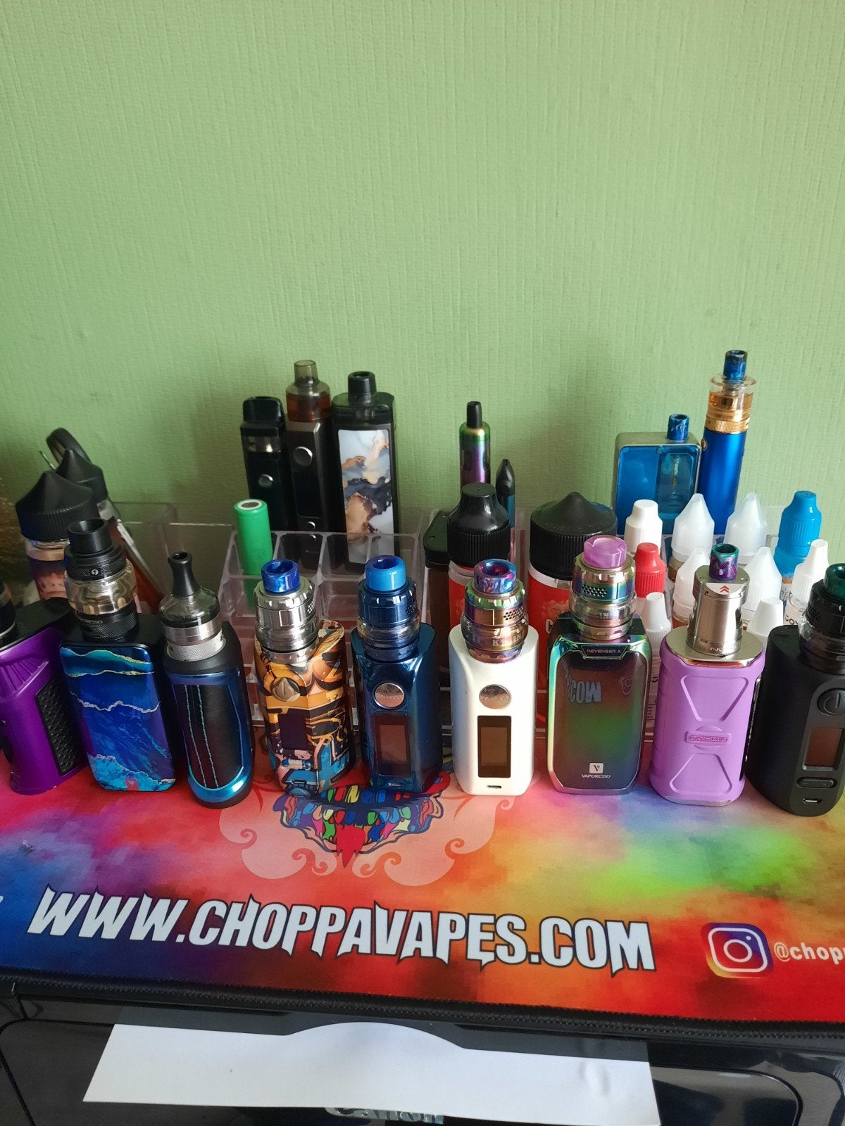 Mods, tanks,  coils van alles, Ophalen, Zo goed als nieuw