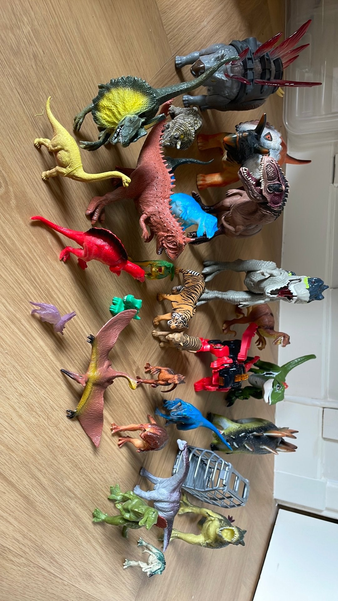 Speelgoed dino’s en een paar andere dieren, Ophalen, Gebruikt