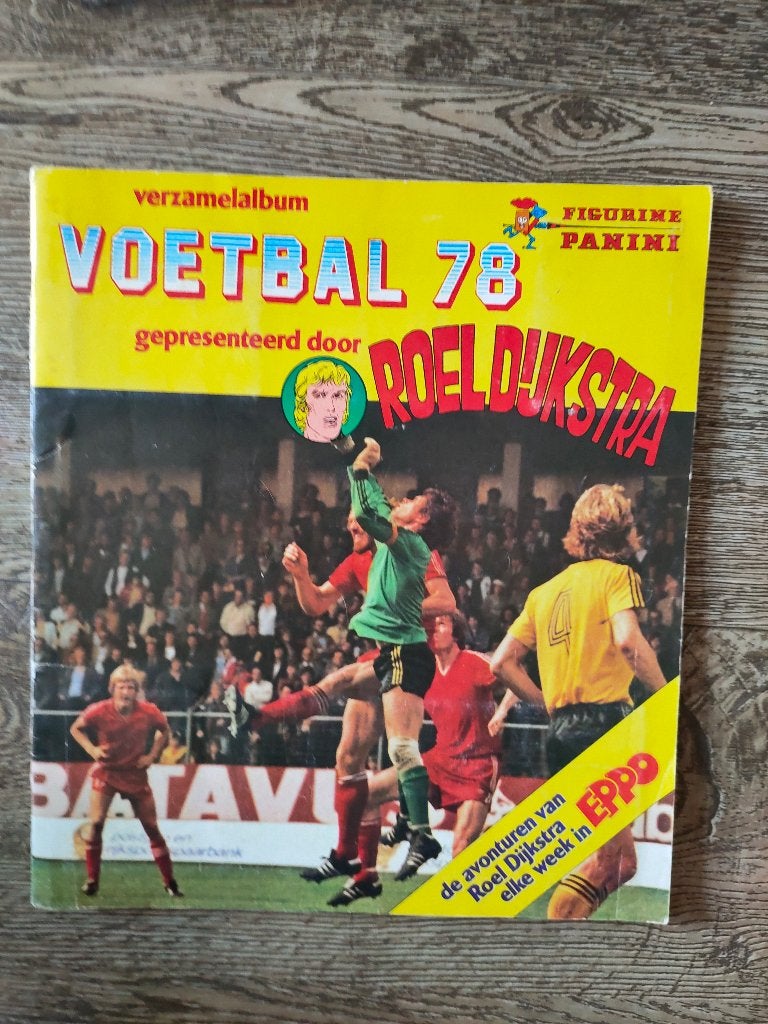 Panini Voetbal 78: Compleet Verzamelalbum, Ophalen of Verzenden, Gebruikt, Overige binnenlandse clubs, Poster, Plaatje of Sticker