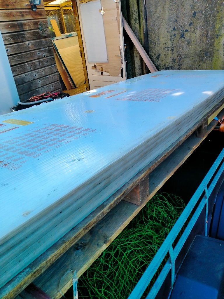 Polycarbonaat platen 16 mm nieuw, Tuin en Terras, Ophalen, Overige materialen, Polycarbonaat, Kweekkas