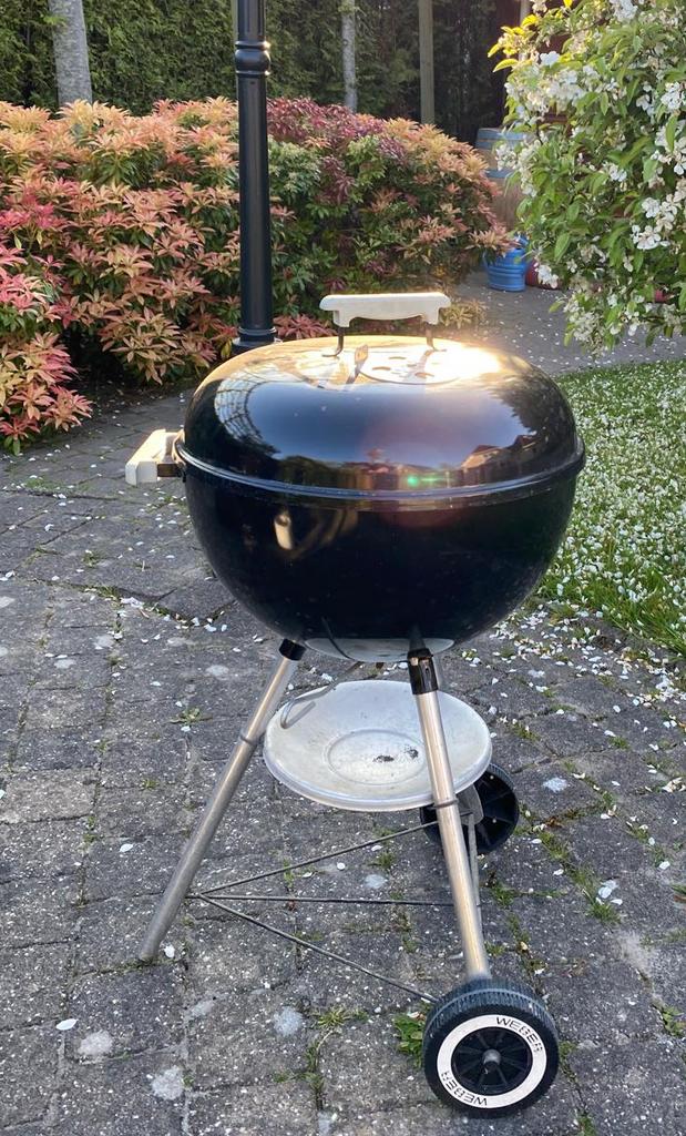 Weber houdskool barbecue, Ophalen, Gebruikt