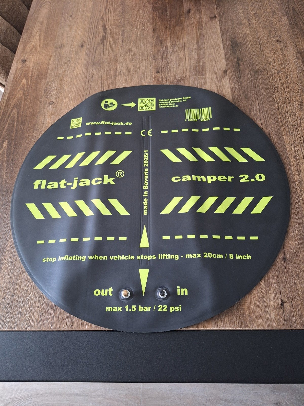 Flat-Jack Camper 2.0 - Opblaasbaar Leveling Systeem, Ophalen, Nieuw