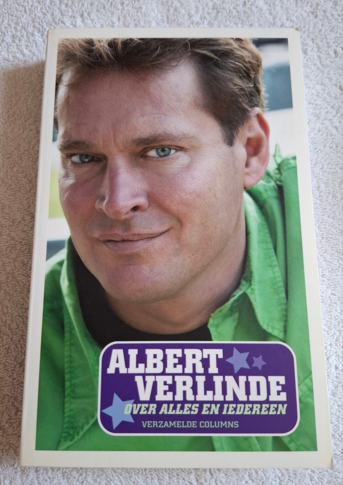 Albert Verlinde: Over alles en iedereen - Verzameld Columns, Ophalen of Verzenden, Gelezen, Albert Verlinde, Eén auteur