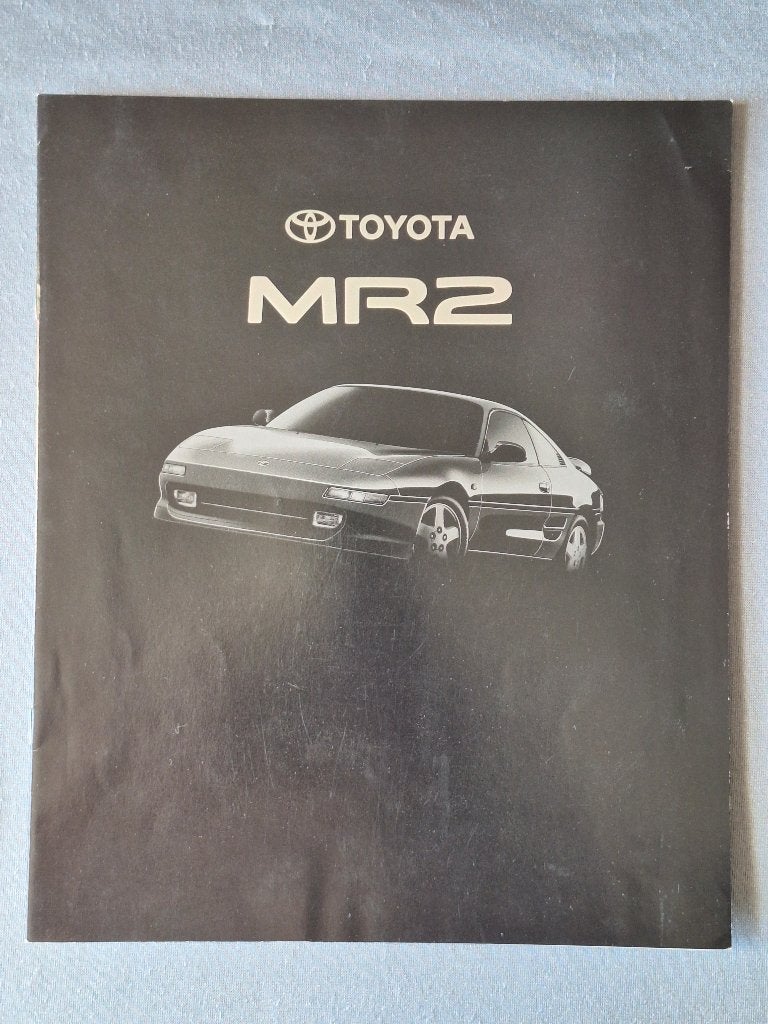 Brochure TOYOTA MR2 - 1993 Engels, Verzenden, Gelezen, Toyota