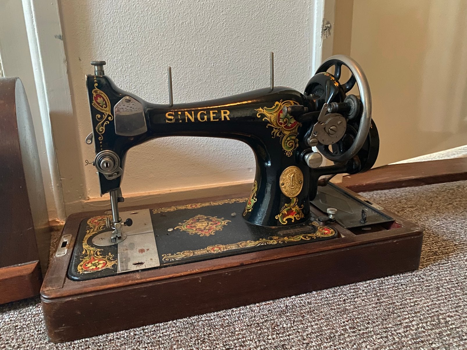 Singer naaimachine, Antiek en Kunst, Ophalen