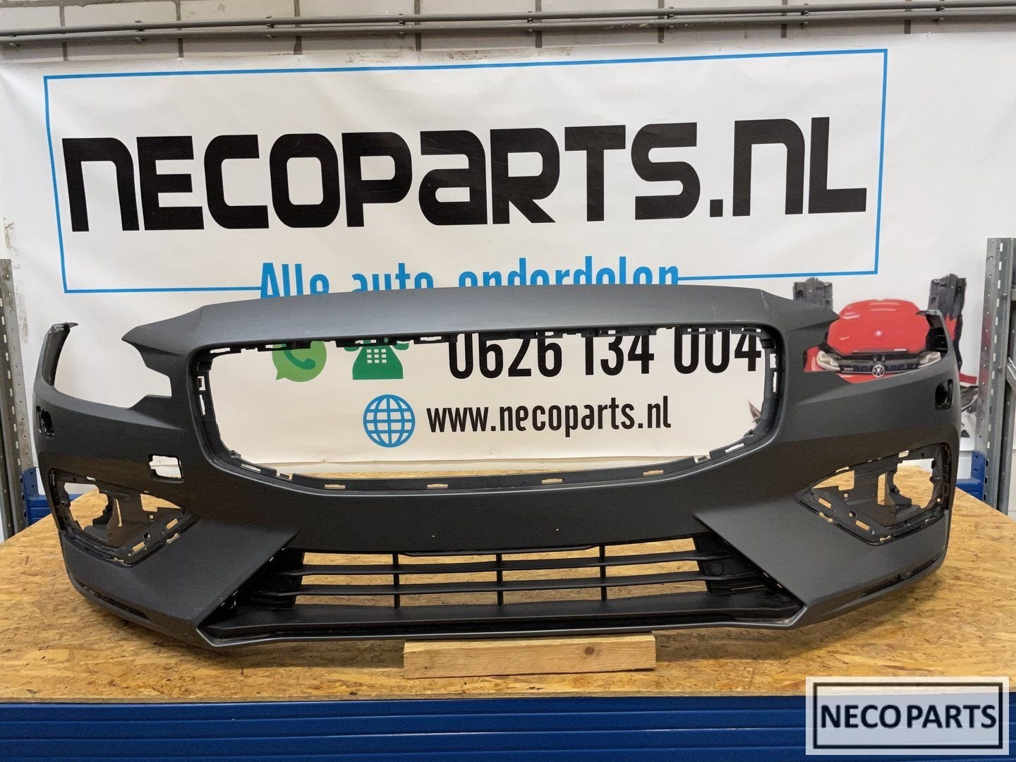 BUMPER VOLVO V60 S60 VOORBUMPER 2018-2021 ORIGINEEL, Gebruikt, -, -, Ophalen of Verzenden