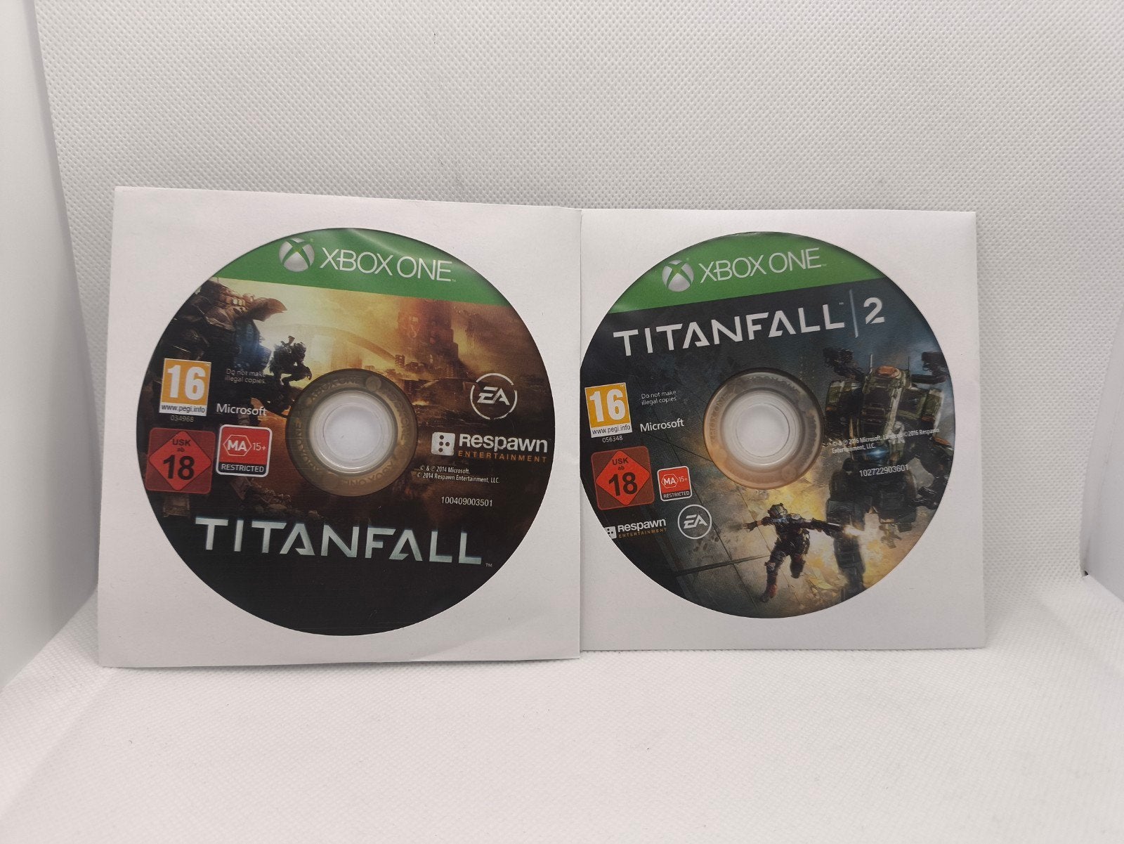 Titanfall en titanfall 2 xbox one game, 3 spelers of meer, Ophalen of Verzenden, Zo goed als nieuw, Vanaf 3 jaar