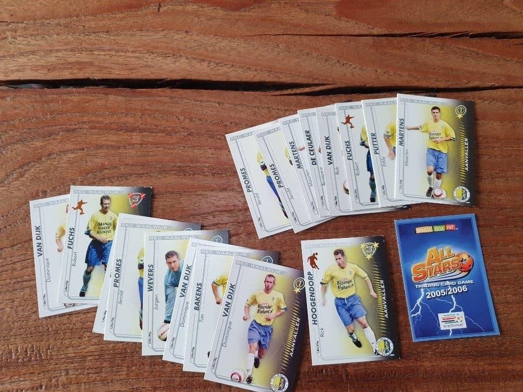 Voetbalkaarten Allstars RKC Waalwijkj, Verzamelen, Ophalen of Verzenden, Zo goed als nieuw, Buitenlandse clubs, Spelerskaart