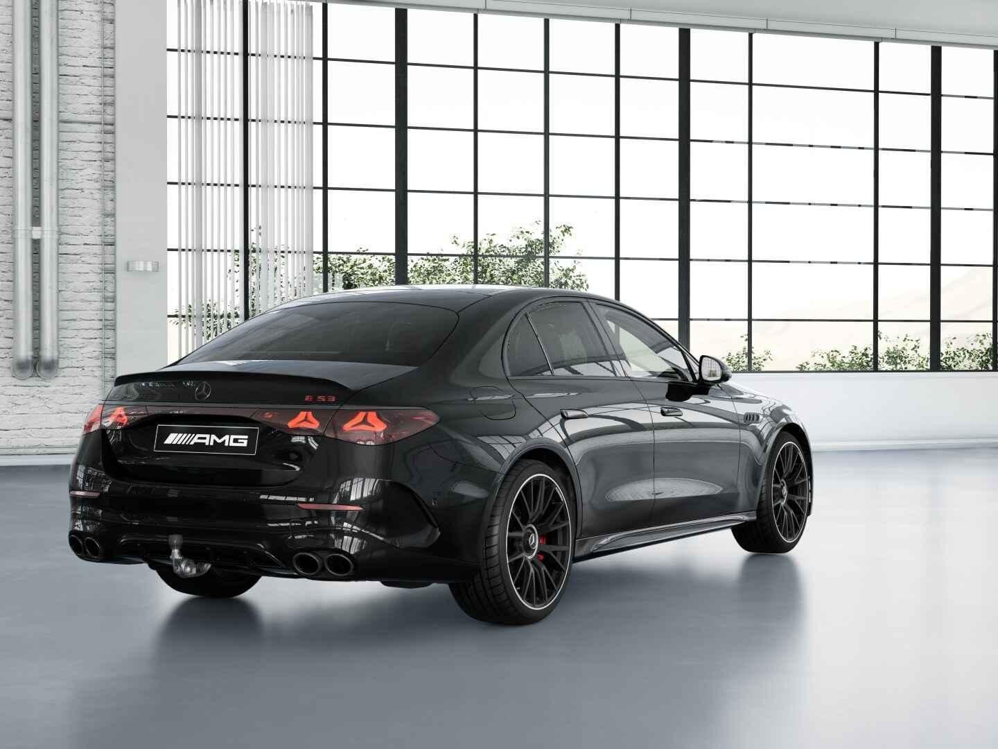 Mercedes-AMG E-Klasse Limousine AMG 53 4MATIC+ Night Edition, Auto's, Automaat, Stof, Plug-in hybride, Bedrijf