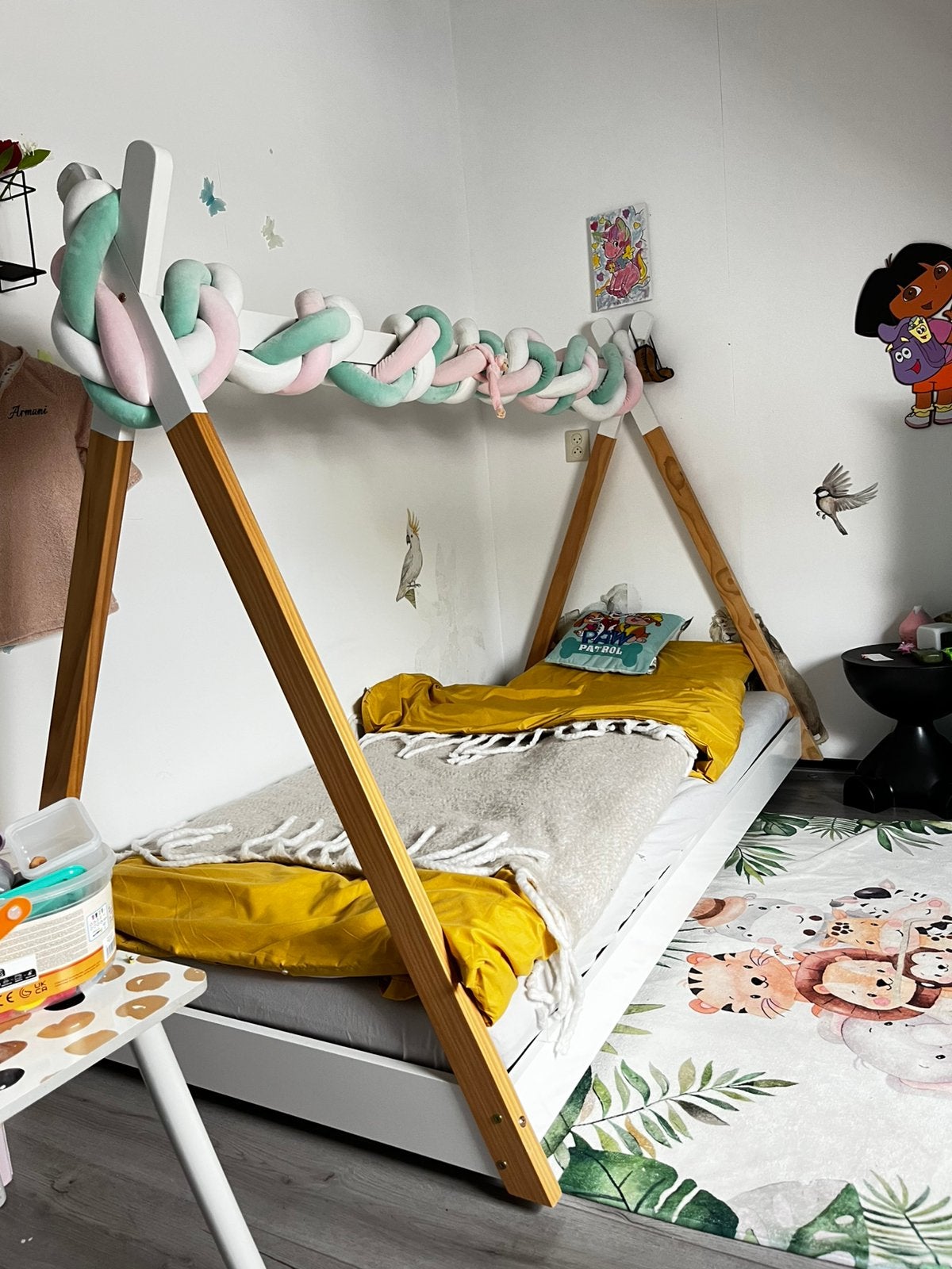 Kinderbed 90x190, Ophalen of Verzenden, 180 cm of meer, 70 tot 85 cm