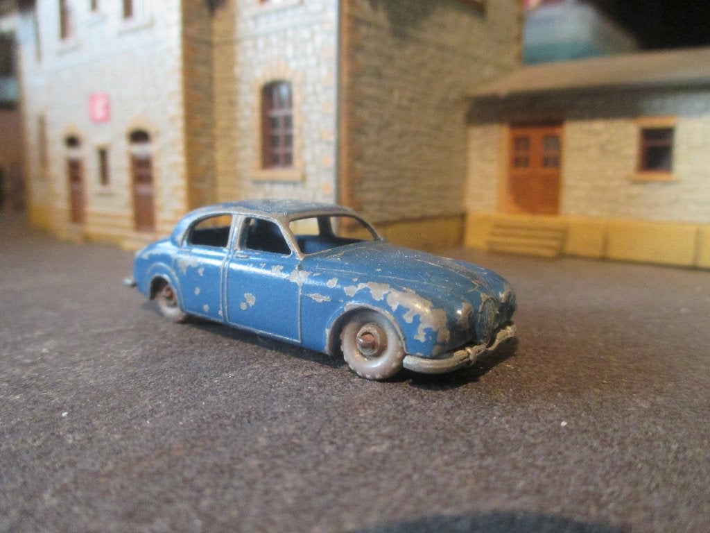 1/72 Jaguar 3.4 Litre Mk.1 Lesney Matchbox No.65 1959-1961, Ophalen of Verzenden, Gebruikt, Auto