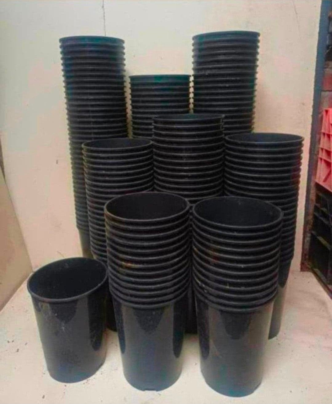 hoge kweekpotten plantenpotten bloempotten 3 liter, Kunststof, Gebruikt, Minder dan 30 cm, Rond