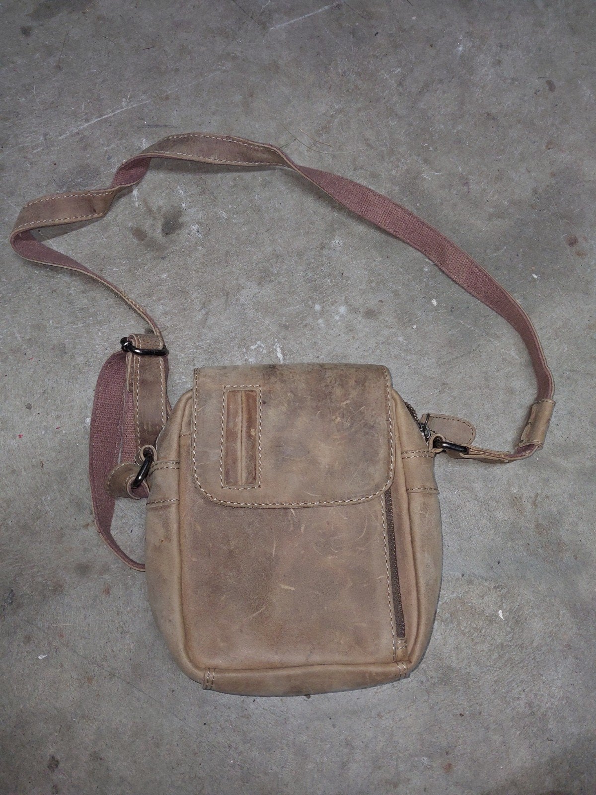 buffel leren micmac tasje, Sieraden, Tassen en Uiterlijk, Tassen | Schoudertassen, Ophalen of Verzenden