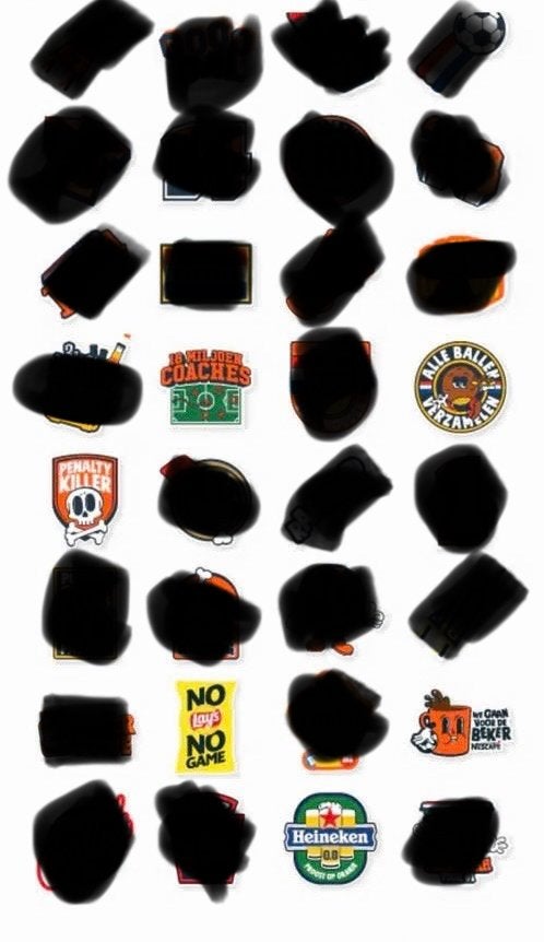 Ruilen juich emblemen, Ophalen, Winkel, Super of Benzinepomp, Zegels, Bonnen of Punten