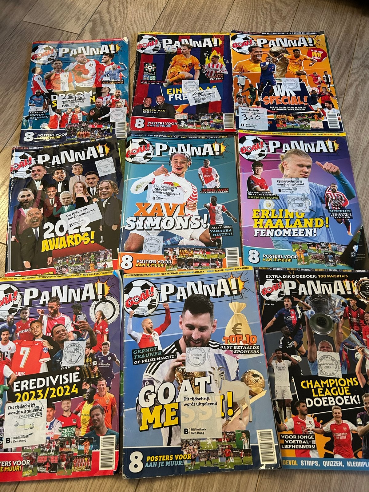 Panna! Voetbaltijdschriften - Diverse edities, Boeken, Ophalen of Verzenden, Gelezen, Balsport