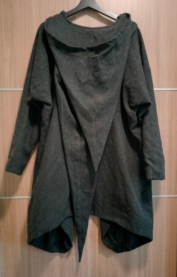 Rare Vintage 90s  - ART Company- Jas, Kleding | Dames, Jassen | Winter, Ophalen, Maat 42/44 (L), Art Company, Grijs