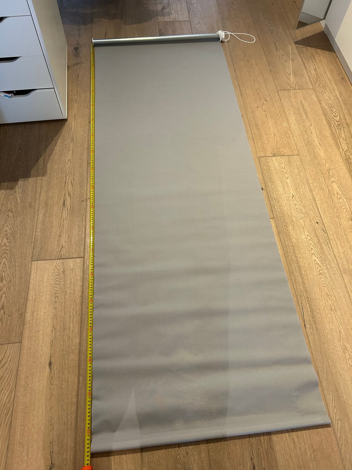 Rolgordijn Grijs 70x195 cm - Semi-Verduisterend, Nieuw, Grijs, 150 tot 200 cm, 50 tot 100 cm