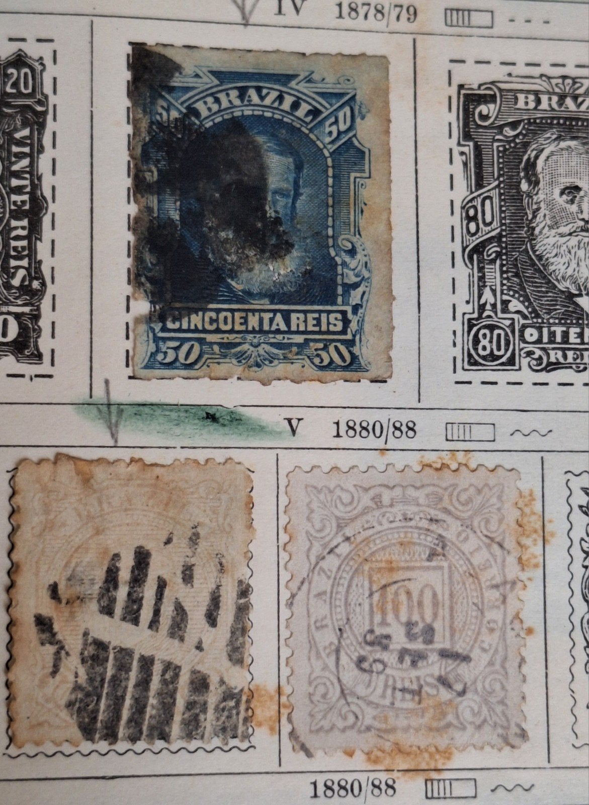 89  zeldzame Braziliaanse postzegels - Gestempeld, Postzegels en Munten, Postzegels | Amerika, Ophalen of Verzenden, Midden-Amerika