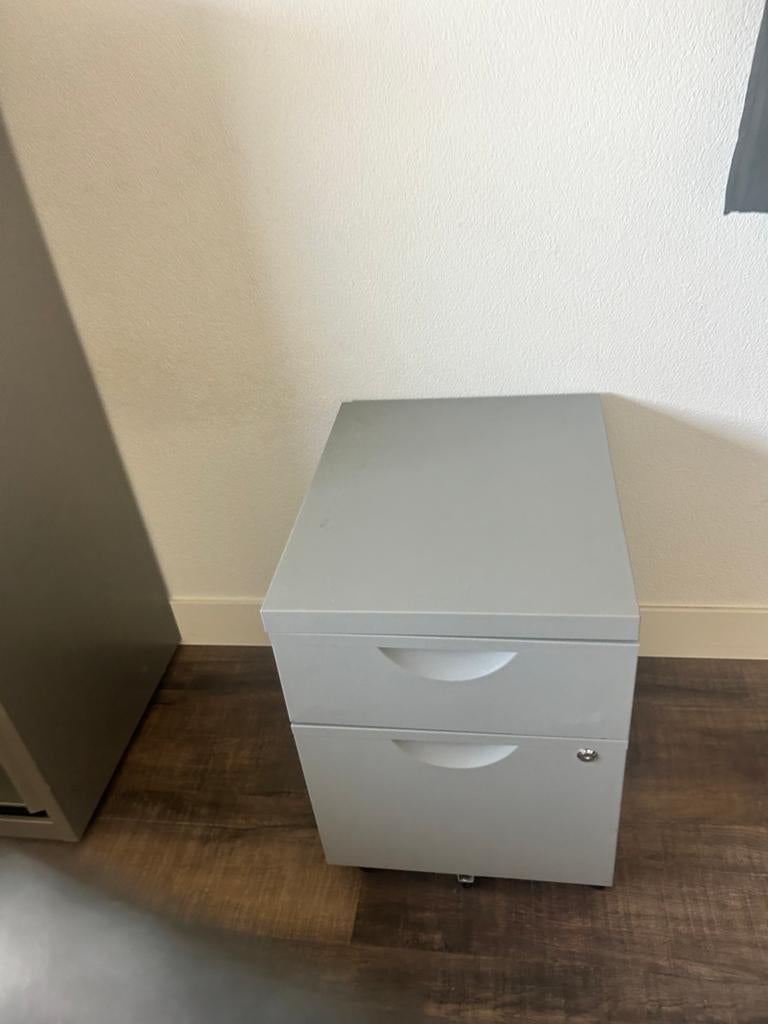 Gispen ladenblok, Huis en Inrichting, Minder dan 50 cm, Gebruikt, Ophalen of Verzenden, Minder dan 100 cm