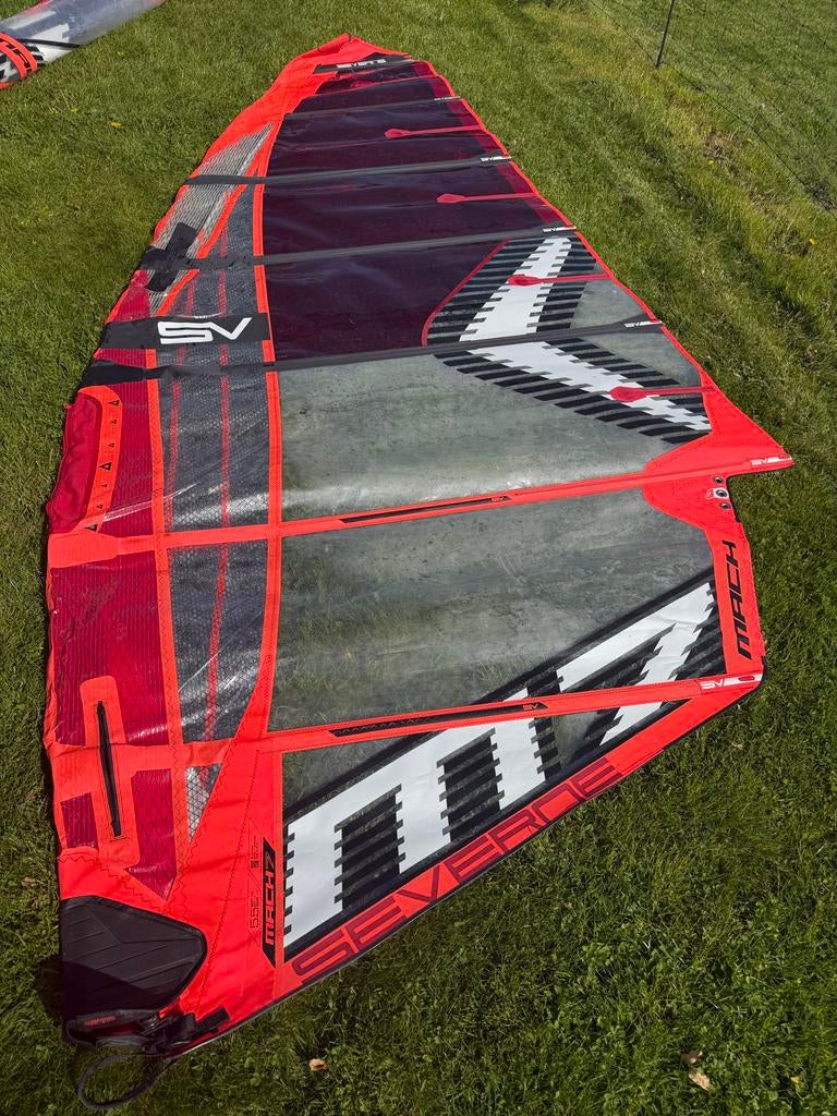 Severne Mach7 M7 5.5m² (woensdag Randstad!), Watersport en Boten, Ophalen, Gebruikt, Zeil