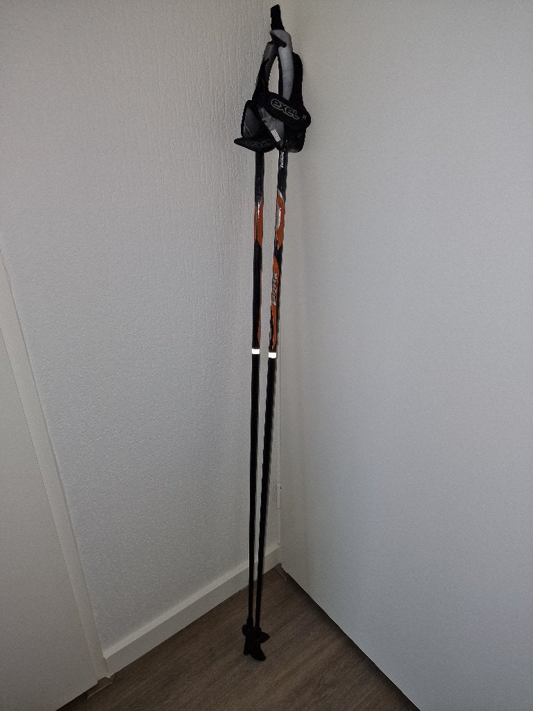 Exel Nordic Walking stokken 130cm, Ophalen, Zo goed als nieuw, Wandelstok