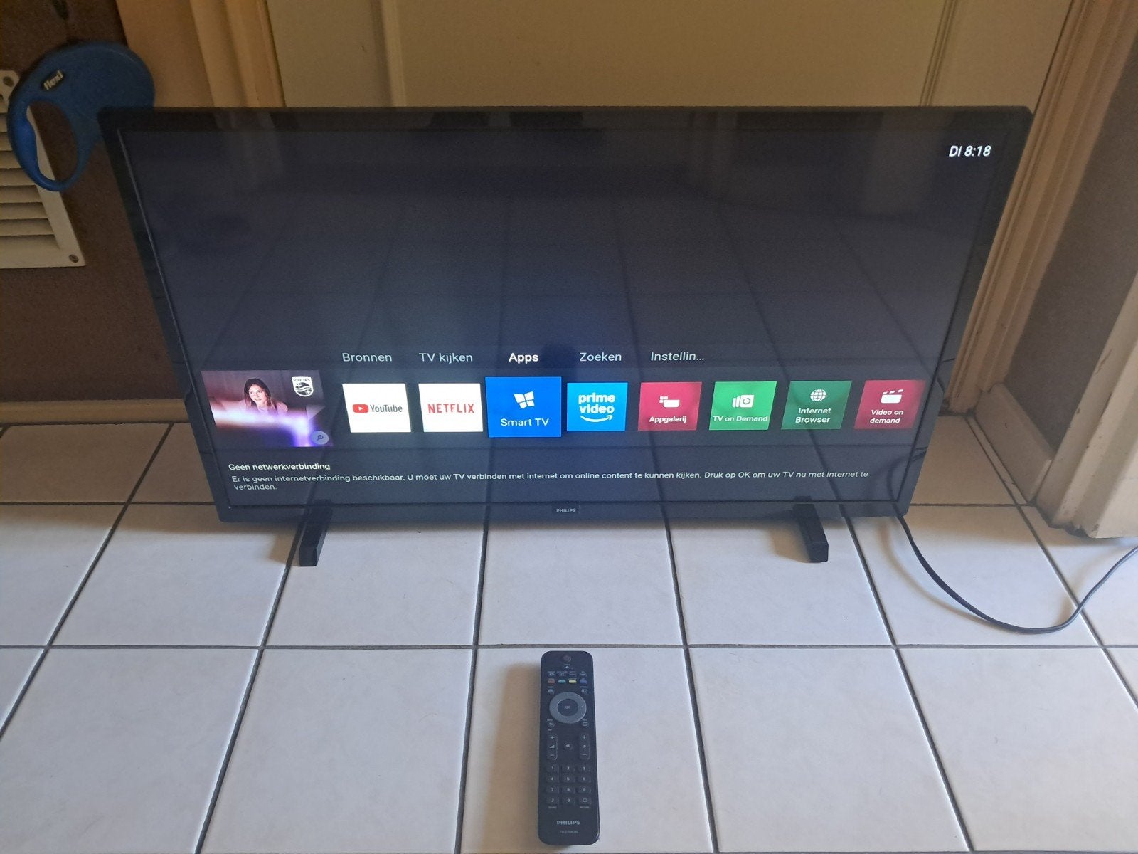 Philips Smart Led TV 32 inch - Zgan, helder beeld, Audio, Tv en Foto, Televisies, Ophalen, Philips, LED, 50 Hz