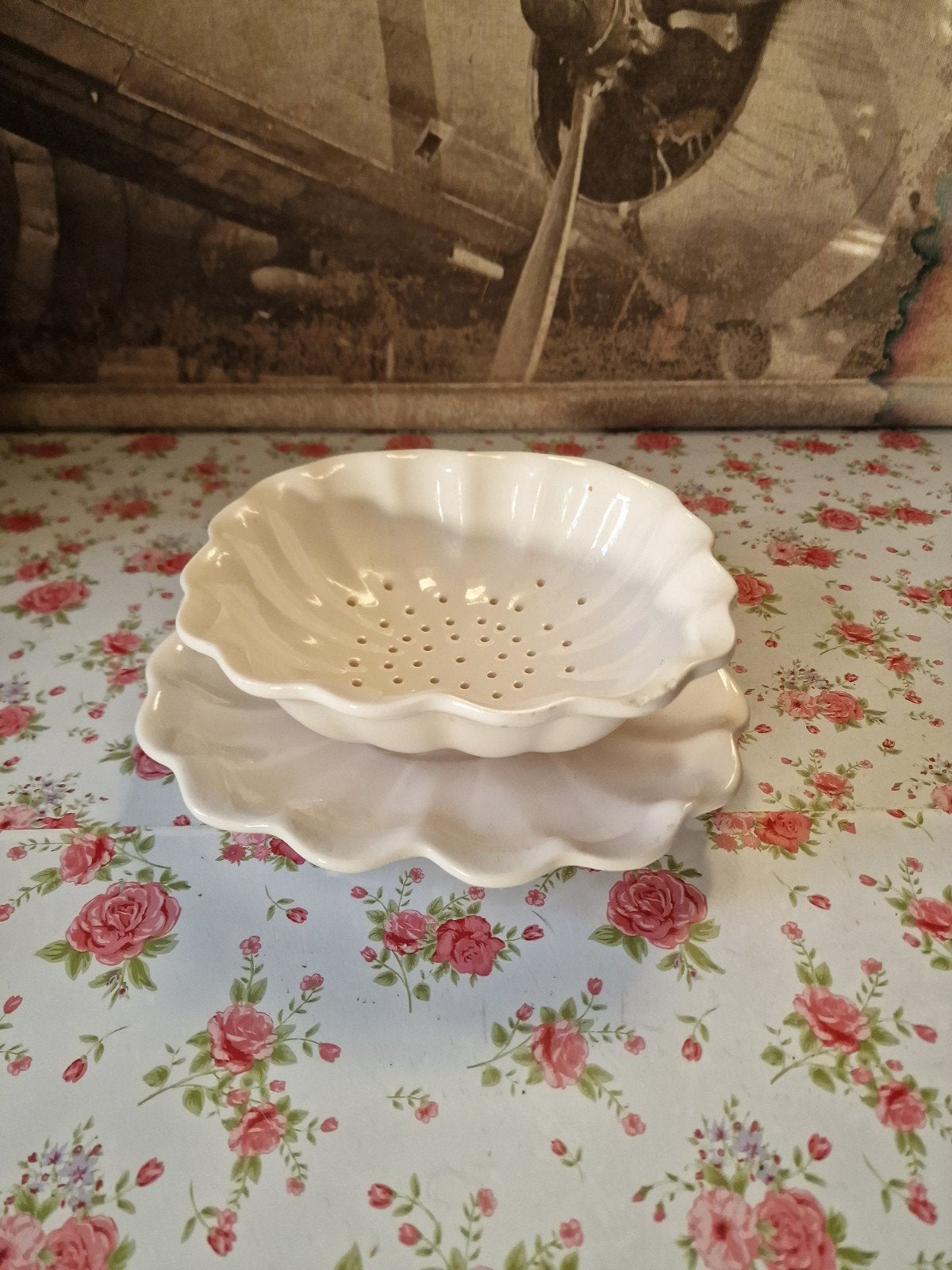 Oude fruittest wit, Antiek en Kunst, Ophalen of Verzenden