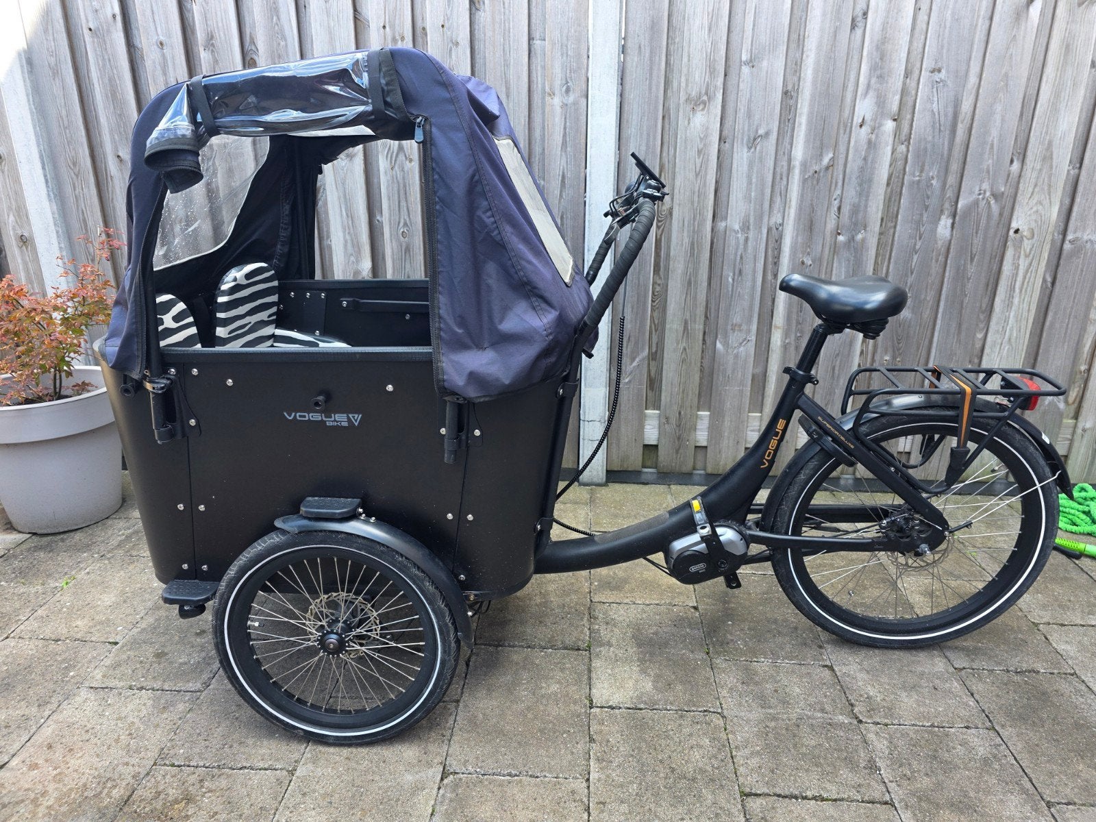 Vogue Superior Deluxe Bakfiets met Bafang Motor - Z.G.A.N., Ophalen