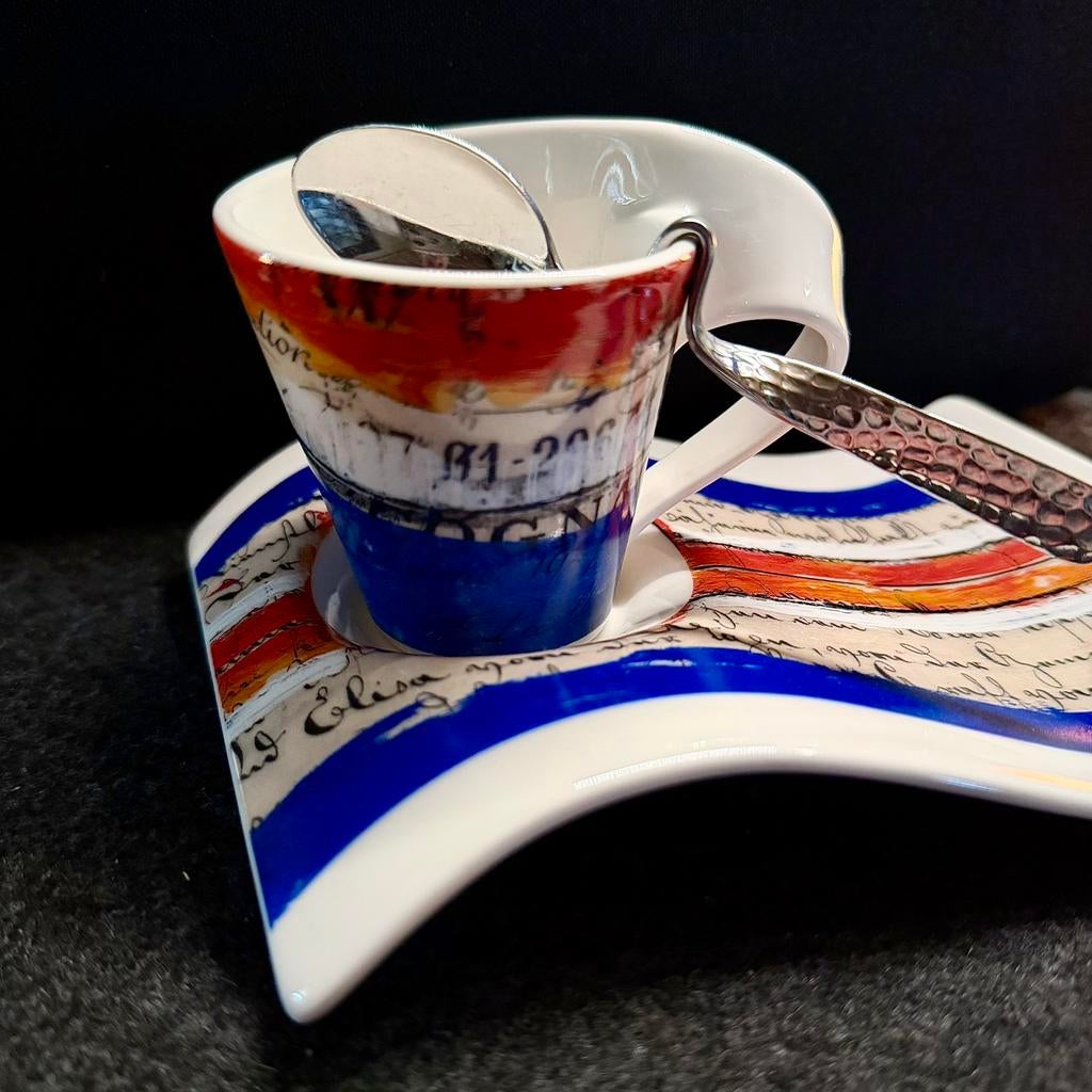 Villeroy & Boch Limited Edition 2007 new wave Robert Brandy, Huis en Inrichting, Keuken | Servies, Ophalen of Verzenden, Zo goed als nieuw