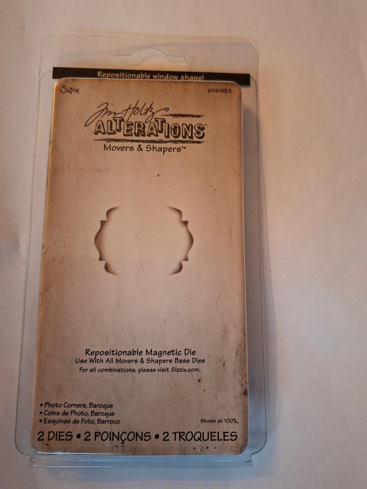 Tim Holtz Alterations Movers & Shapers snijmal 656933, Hobby en Vrije tijd, Ophalen of Verzenden, Nieuw, Gereedschap of Toebehoren
