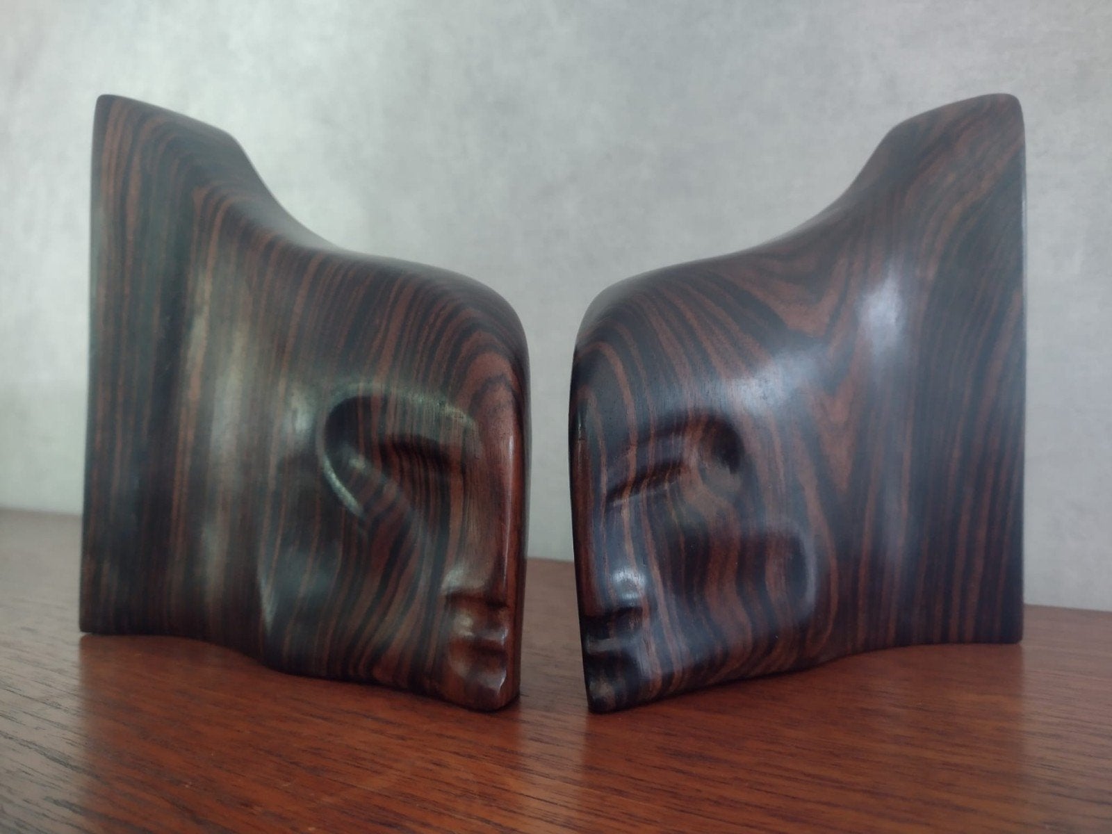 Bernard Richters boekensteunen, Ophalen, Groep mensen, Art deco, 20 - 50 cm