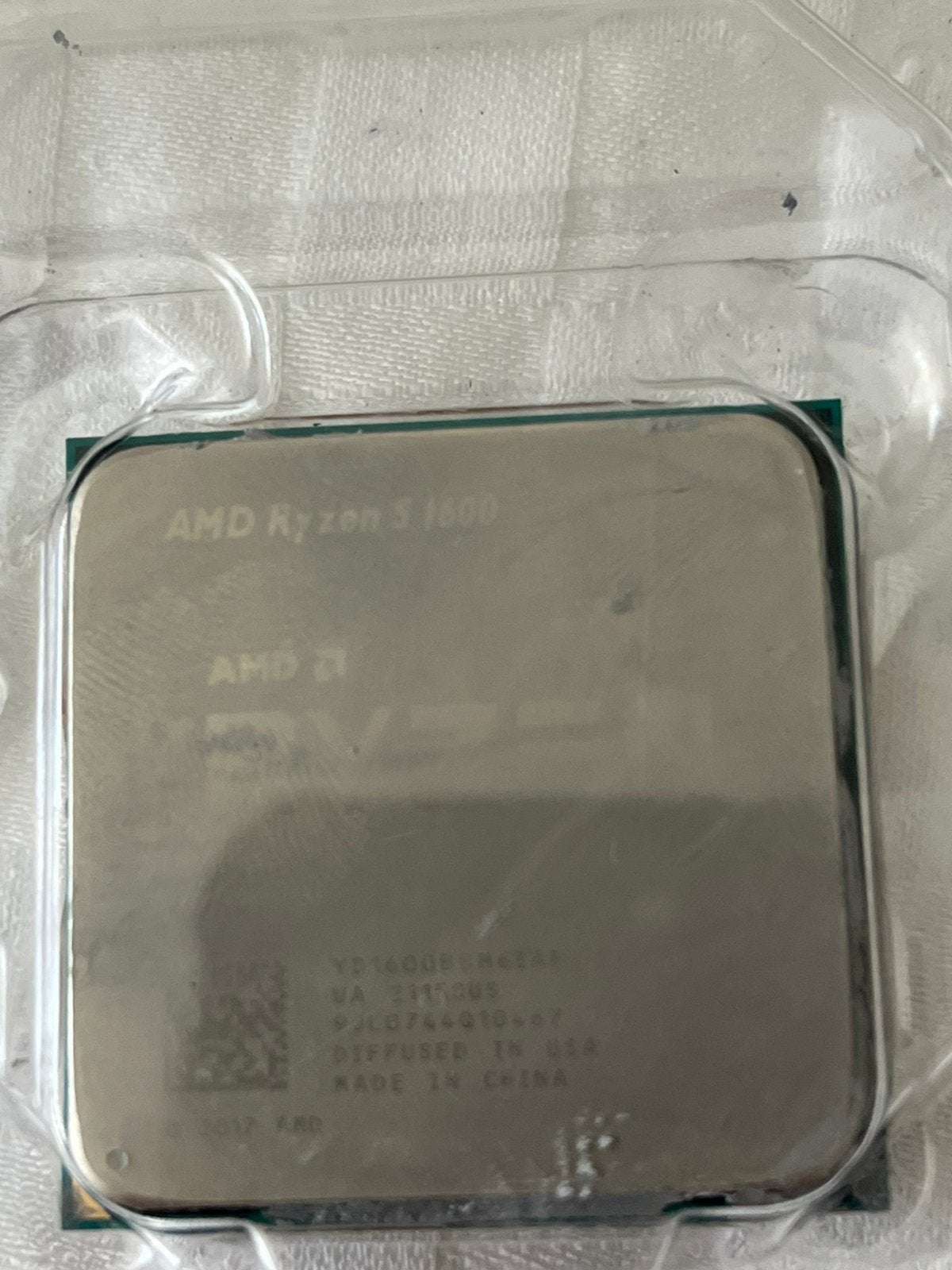 AMD Ryzen 5 1600 Processor - Gebruikt, zonder originele doos, Computers en Software, Processors, Ophalen of Verzenden, Gebruikt