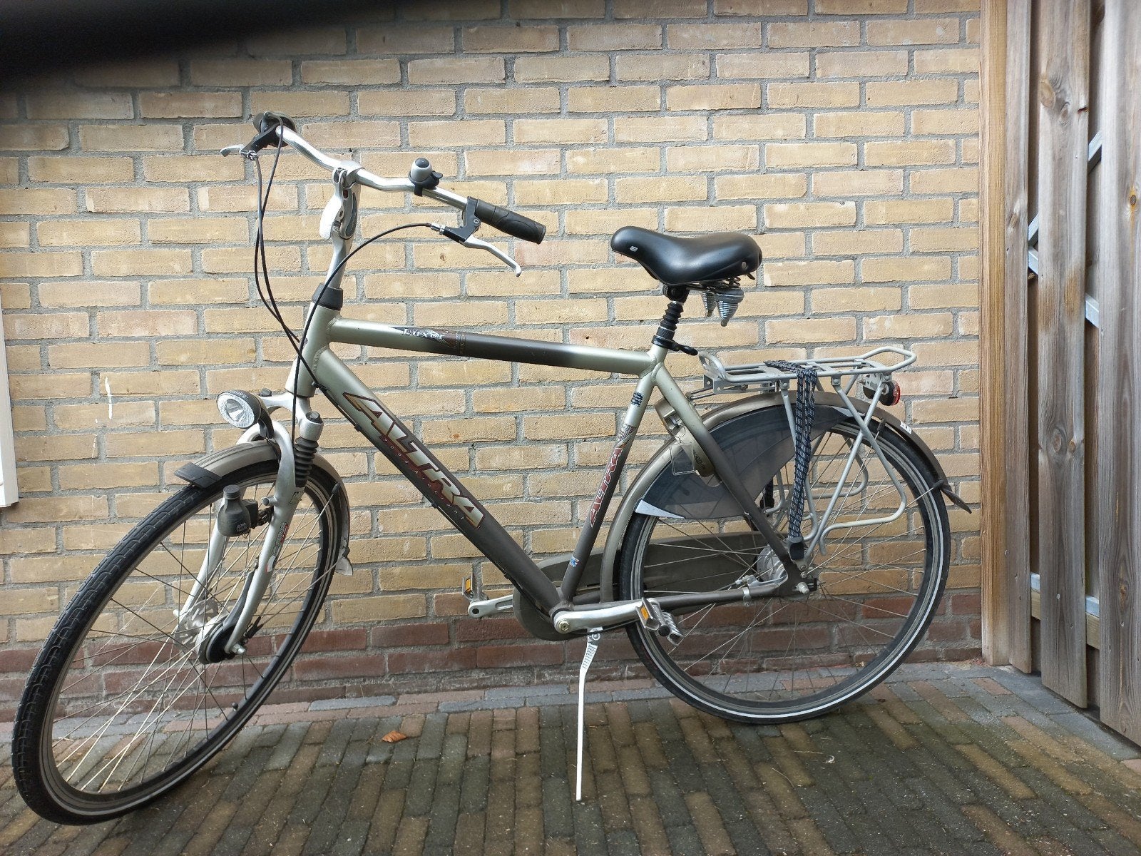Altra herenfiets 7 versnellingen., Gebruikt, Versnellingen, 57 tot 61 cm, Trommelrem