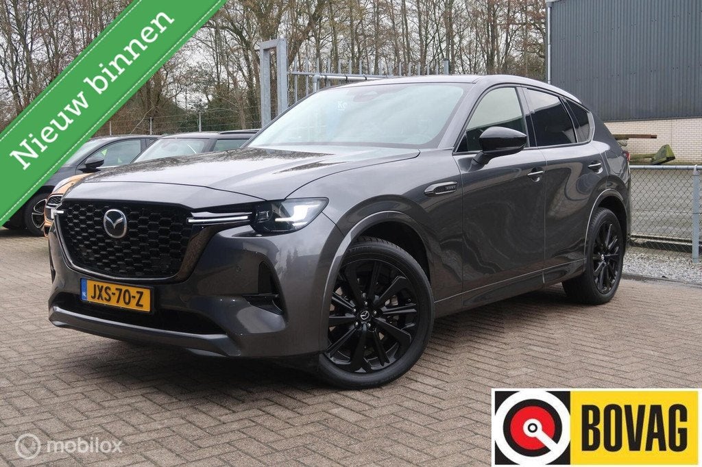 Mazda CX-60 2.5 e-SkyActiv PHEV Homura TREKHAAK, PANODAK, Automaat, Adaptive Cruise Control, Gebruikt, 4 cilinders
