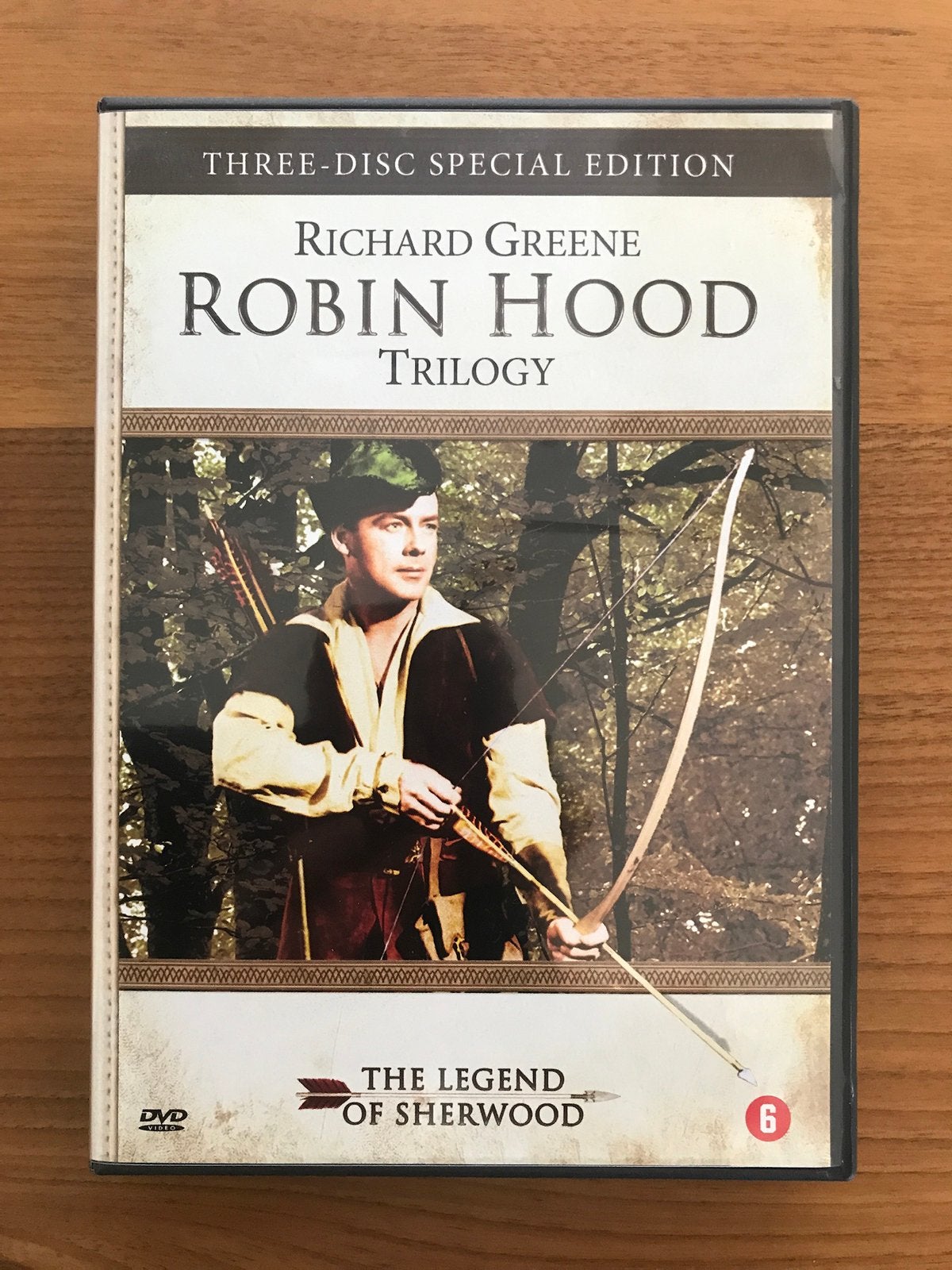 Robin Hood Trilogy - the Legend of Sherwood 3DVD, Boxset, Ophalen of Verzenden, Vanaf 6 jaar, Actie en Avontuur