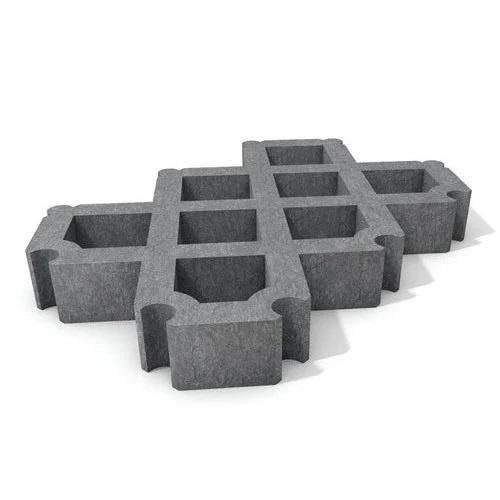 NIEUWE kunststof grastegels 60x40x8cm gras/bermblokken